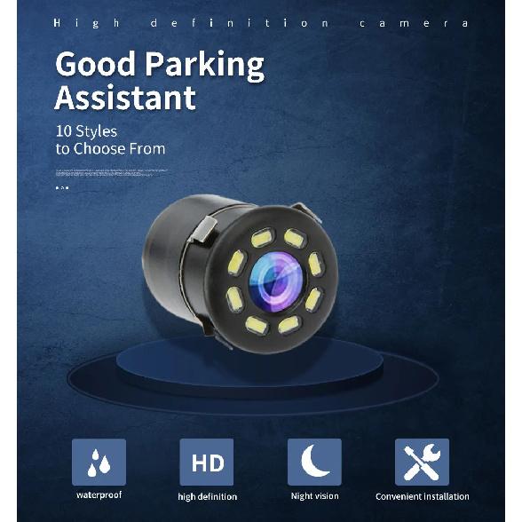 Hippcron Reverse Camera Rearview Car Infrared Night Vision For Parking CCD Waterproof HD Universal Auto Reversing