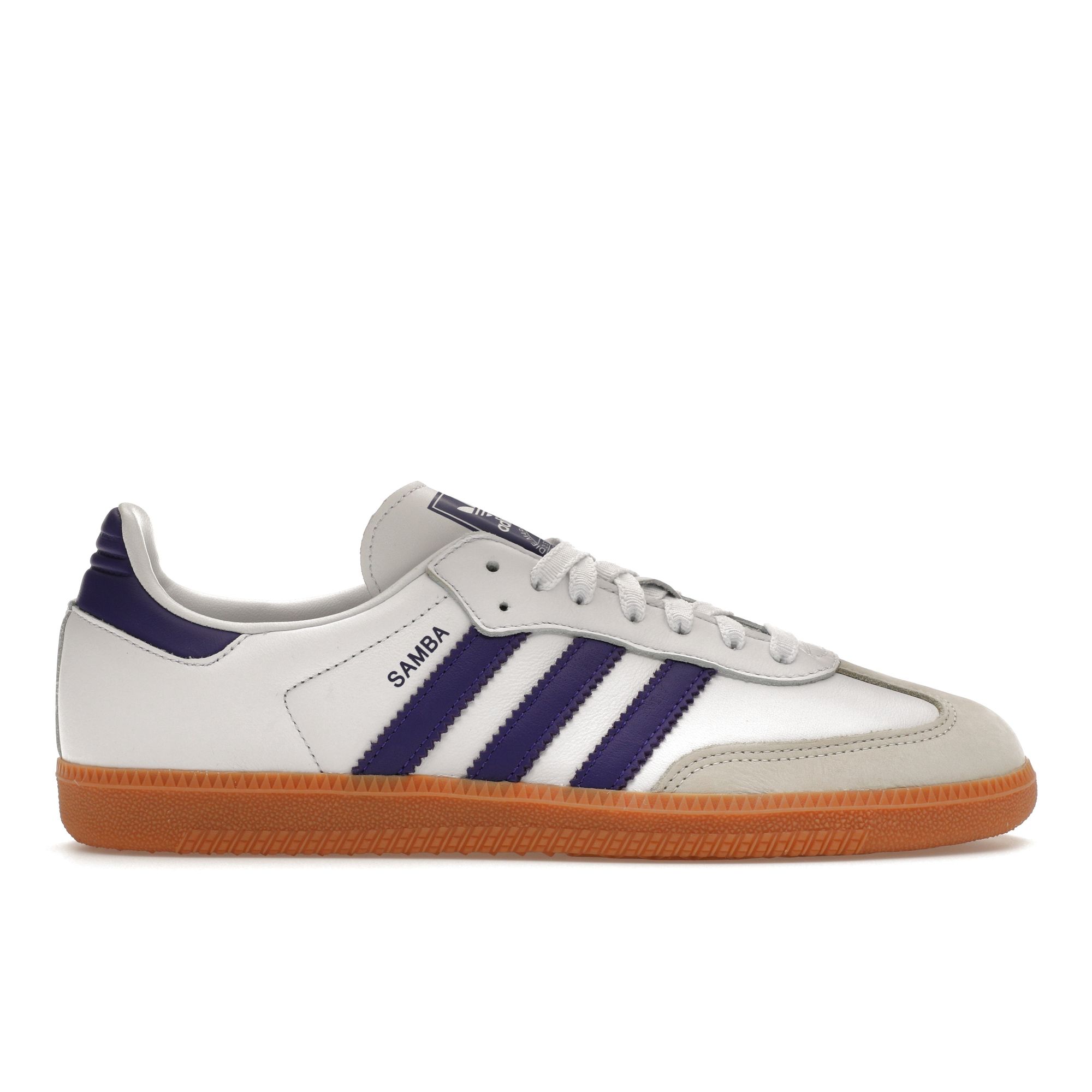 

Adidas Samba OG Women Unisex Low-Top Lifestyle Sneakers Cloud White Energy Ink Off White IF6514 36.5