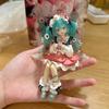 14cm Fashion Hatsune Miku Anime Figure Flower Fairy Hatsune Miku Action Figures Kawaii Girl Figurine PVC Collection Model Toys