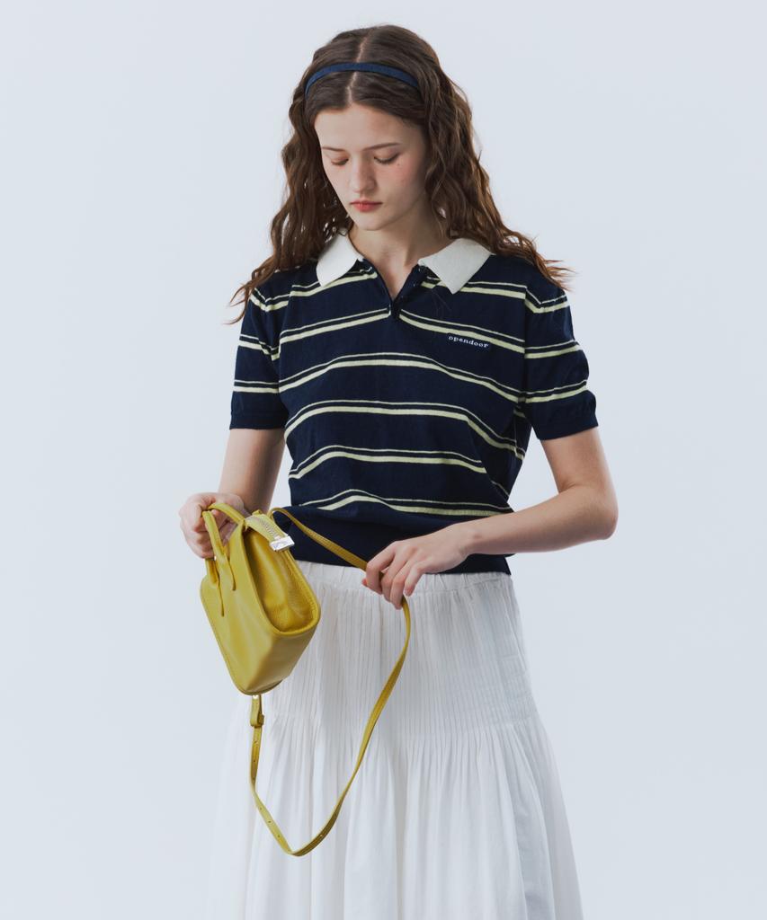 Opeundoeoseutyudio Summer Stripe Knit Navy