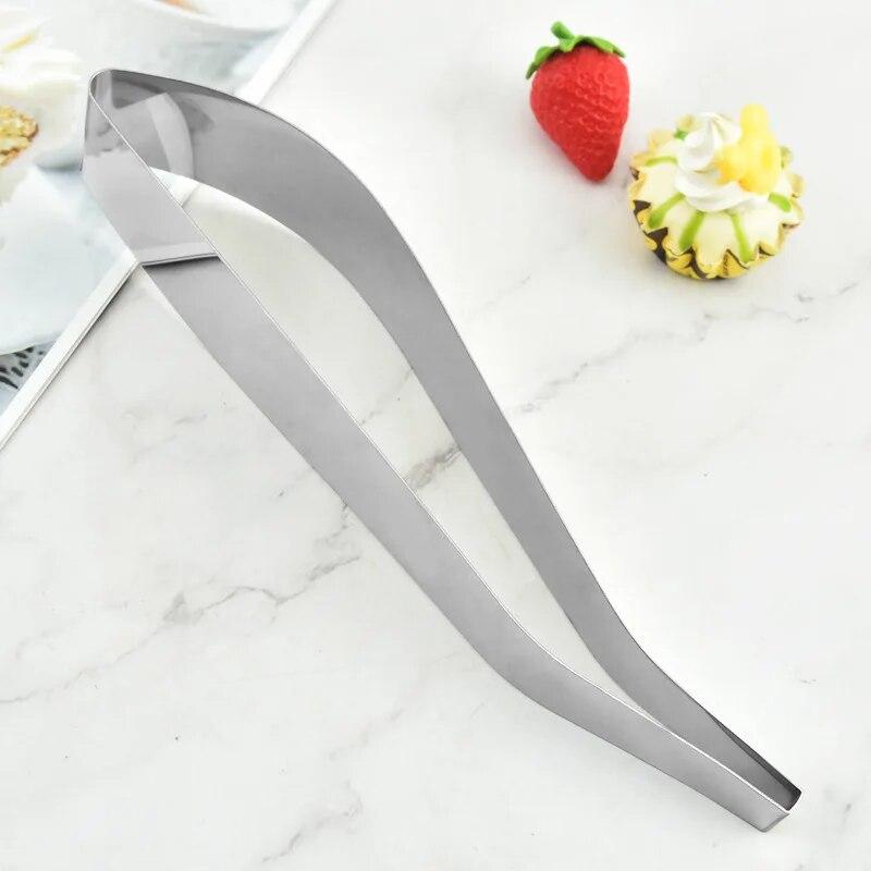 Pečicí potřeby EW Nerezový kráječ na dorty Forma na vykrajování dortů ve tvaru zakřivených lístků