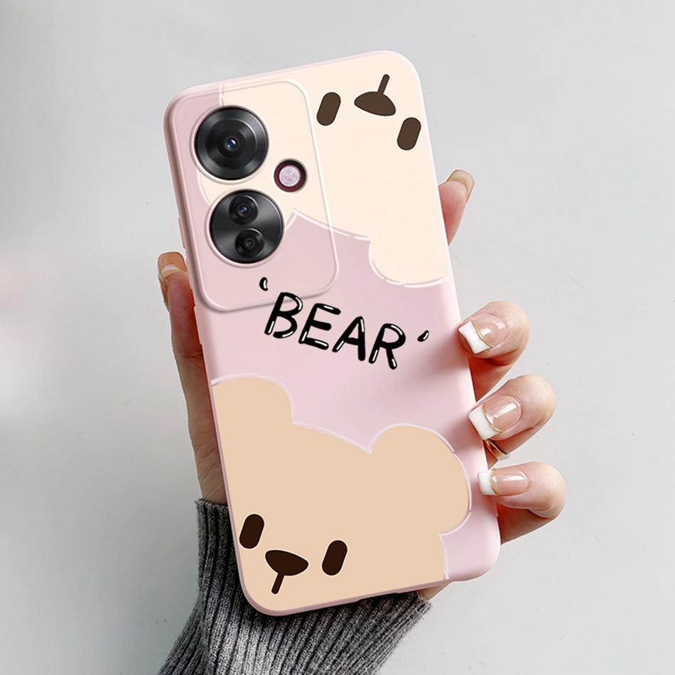 

For OPPO Reno 11F 5G Case Reno11F 5G Silicone Shockproof Bumper Cartoon Phone Cases For OPPO Reno 11F 11 F 5G CPH2603 Back Cover Reno 11F