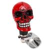 Skull Shape Steering Wheel Knob 3cm Diameter Resin Turn Knob Spinner Booster for Cars Trucks Tractors Boats Red