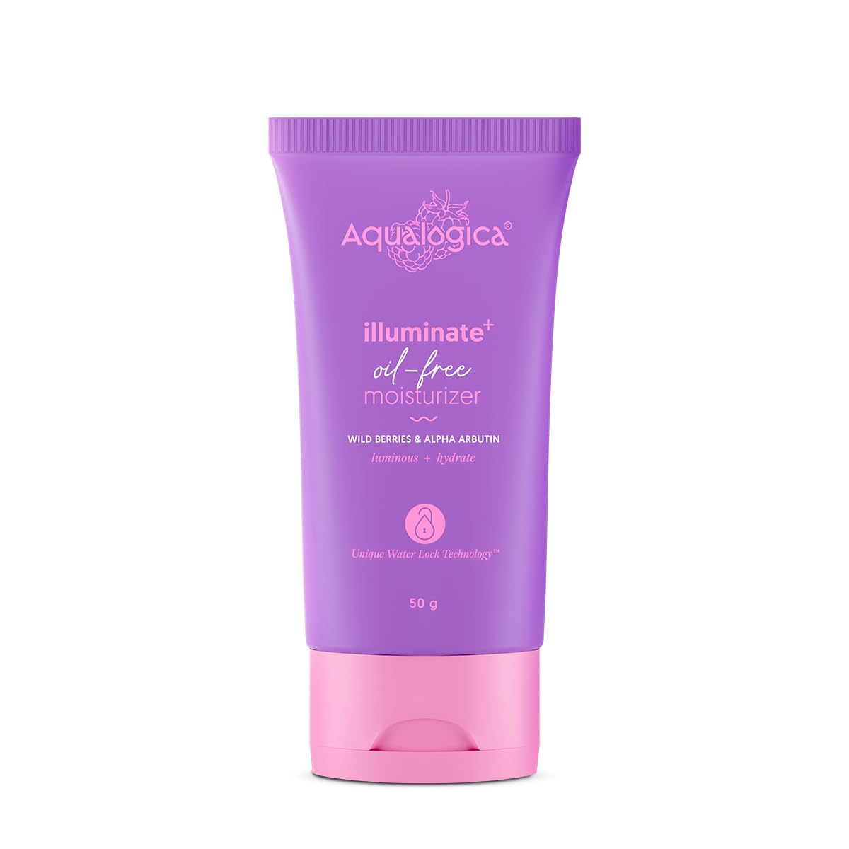 

Aqualogica Illuminate+ Oil-Free Moisturizer 100 g X Pack Of 2 For Luminous Glow Hydration Even Skin Tone All Skin Types