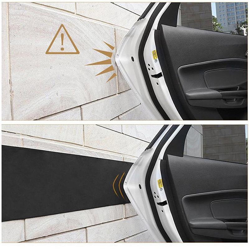 250x20cm 6MM Car Door Protector Garage Rubber Car Styling Wall Guard Bumper Safety Parking Lip Bumper Interior Mirrors 6