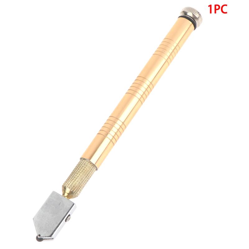 Multifunctional Glass Cutter Diamond Tip Metal Handle 1/2/3Pcs Heavy Duty Cutting Tool for Tile Mirror Glass Mosaic Art Projects