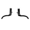 UPANBIKE Bicycle Brake Lever Aluminum for Road Bikes Set, Alloy, 22.2mm, 23.8mm, (Black, 22.2mm)