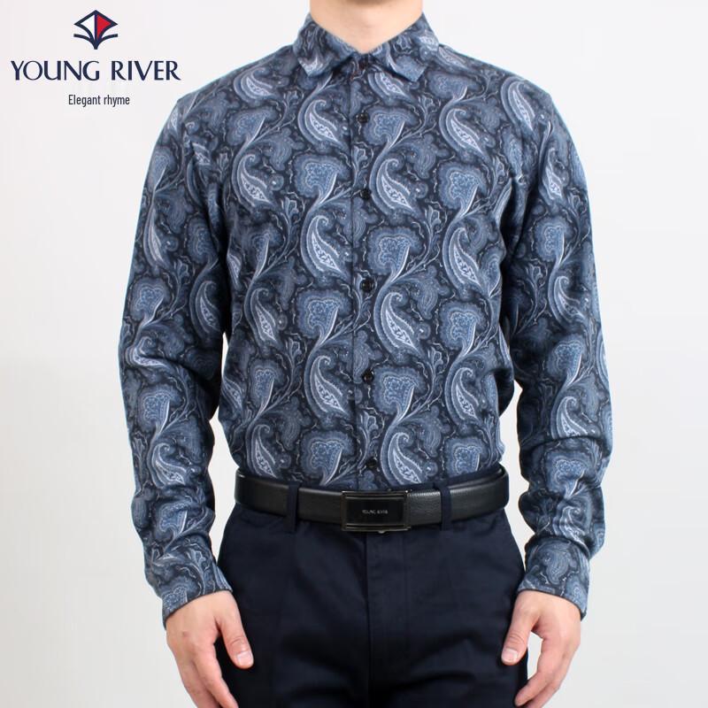 Men s Business Casual Long-Sleeve Polo Shirt S