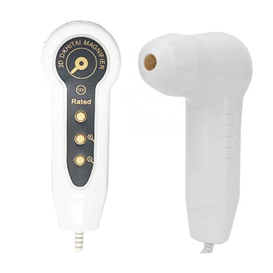 50X/200X Haarfollikel Kopfhaut Analyzer Erkennung Vergrößerungsmikroskop LCD Digital Dermatoskop Kopfhaut Haar Detektor Tester