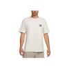 Air Max 90 Soft Comfortable Casual Loose Short Sleeve T-Shirt Men Tops Light-Bone HV5038-072