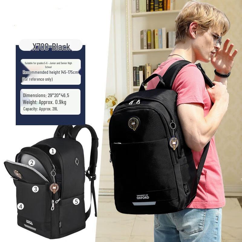 Boys' Ergonomic Student Backpack