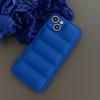 Colorful Down Jacket pattern silicon phone case for iPhone 16 15 14 13 12 11 Pro Max Plus full camera shockproof soft back cover
