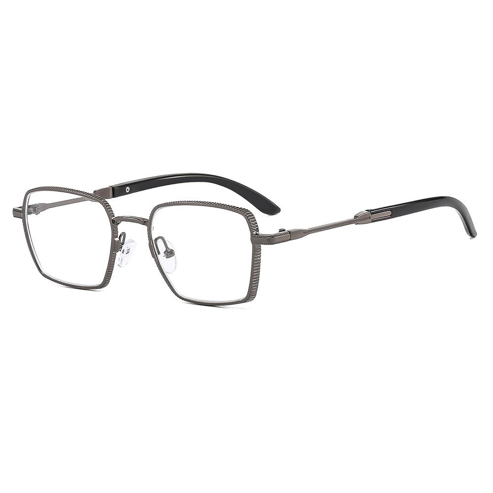 

2025 New Man Woman Square Reading Eyeglasses Blocking bBlue Light Readers Unisex Anti-Blue Light Eyeglasses Fashion Versatile +150