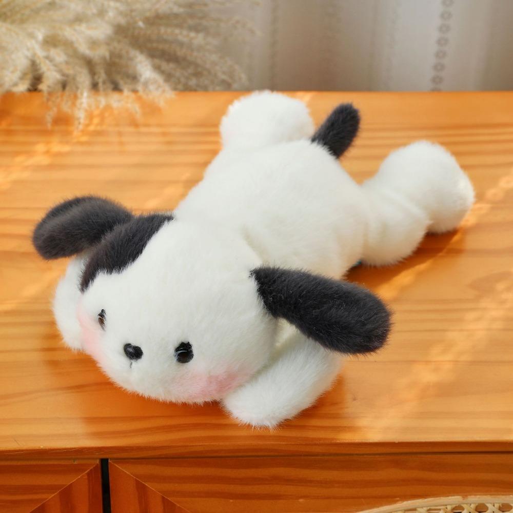 Fluffy Rabbit Plush Doll Lying Posture Stuffed Panda Doll Cute Simulation Animal Toy  Christmas