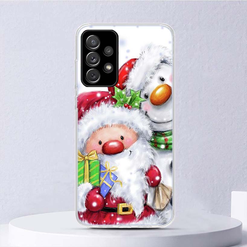 

Мягкий чехол с милым снежным рисунком для Samsung Galaxy A52 A53 A32 A22 A12 5G, чехол для телефона A33 A23 A13 A72 A73 A02S A03S Samsung A22 4G