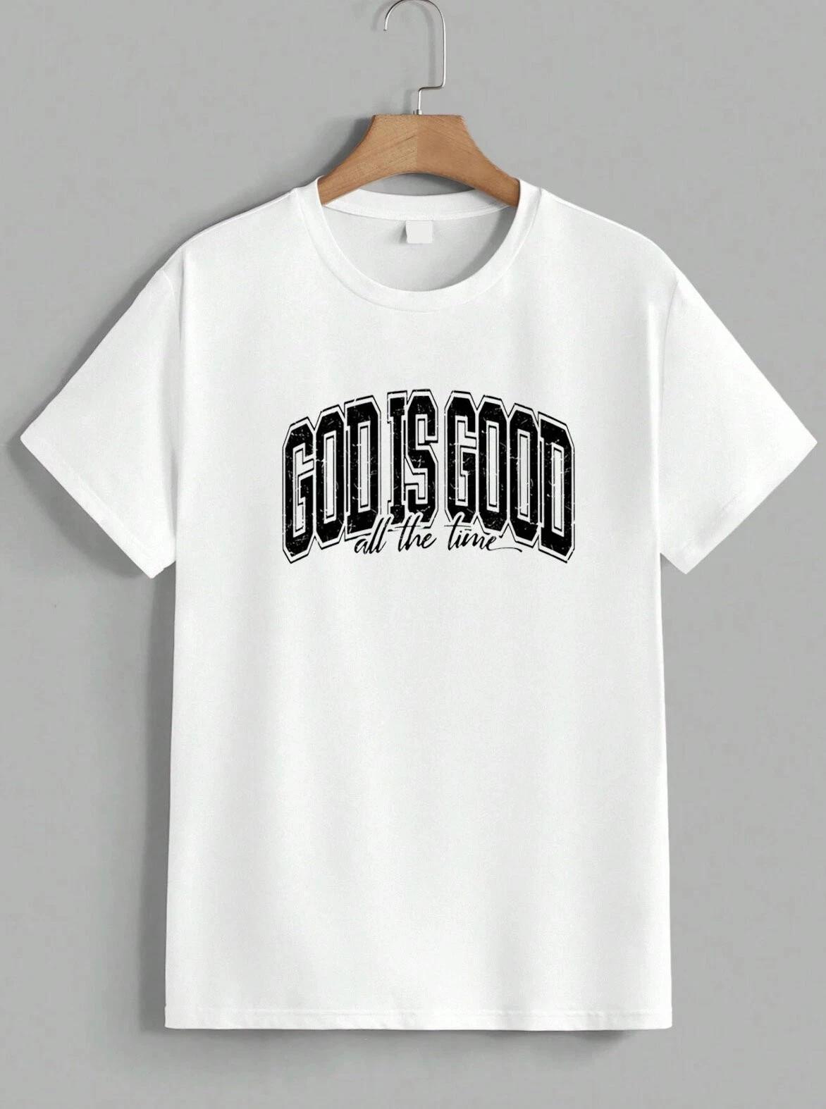 God Is Good All The Time Christian Religious Faith Statement T-Shirt Unisex XXXXL