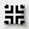 45x45cm black geometric stripes irregular pattern series cushion cover square pillow case home office bedroom decoration