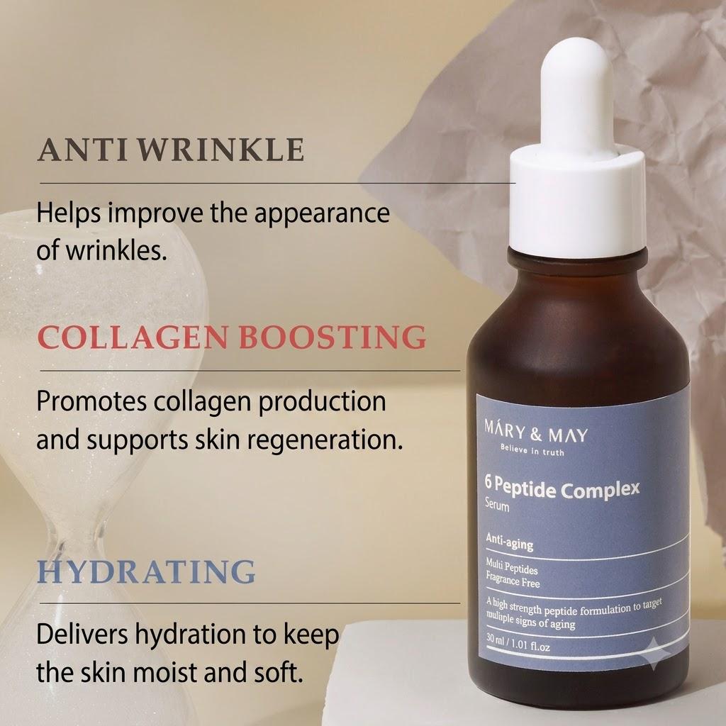 Mary & May 6 Peptide Complex Serum 30ml