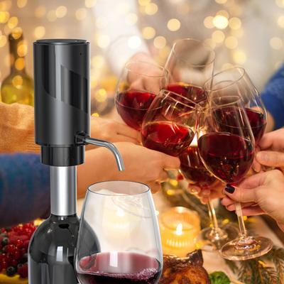 Electric Decanter Durable Rechargeable Wine Aerator Dispenser Automatic Electric Wine Pourer for Home Party