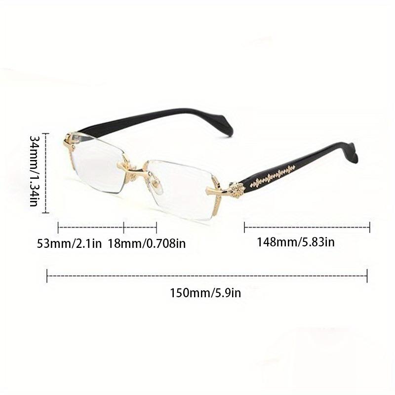 Men's High-definition Anti Blue Light Glasses - Retro Transparent Lens Full Frame Design Fashionable Unisex Glasses