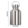Large Capacity 2000ml 304 rustless waterbottle For Hiking Camping And Travel Single Layer Light Design For outdoor Use