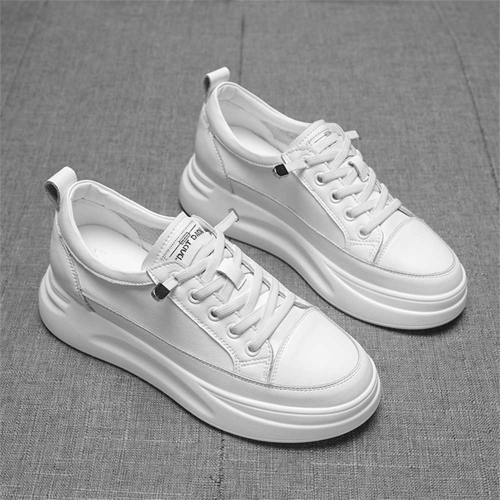 Tied Spring-autumn Women Lady Vulcanize White Running Shoes Comfortable Sneakers Shoes Sport Welcome Deal High Brand Tenys