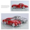Maßstab 1/24 BENZ 300SL Spielzeugautos Legierung Diecast Modell 4 Türen zum Öffnen Vorderradlenkung Sound Licht Fahrzeuge für Kindergeschenk