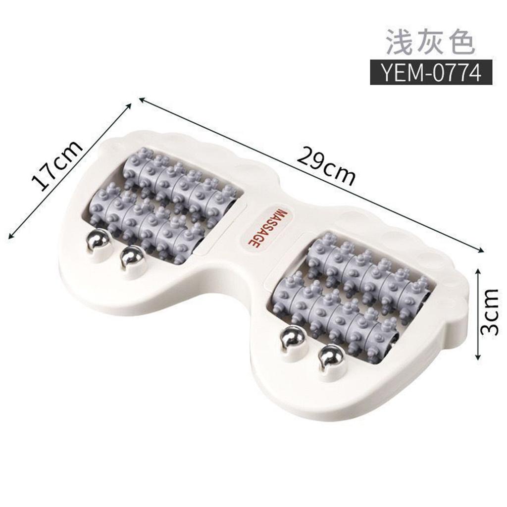 Massager for Legs, Meridians, Dredging, Stimulating, Kneading, Acupuncture Points On Soles of Feet, Roller, Acupressure Pad, Hom