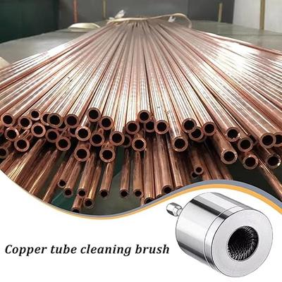 Metallrohr-Reinigungsbürste Metallbohrrohr-Reinigungsbürste Durchdachtes Design-Reinigungswerkzeug zum Reinigen und Vorbereiten von Kupfer