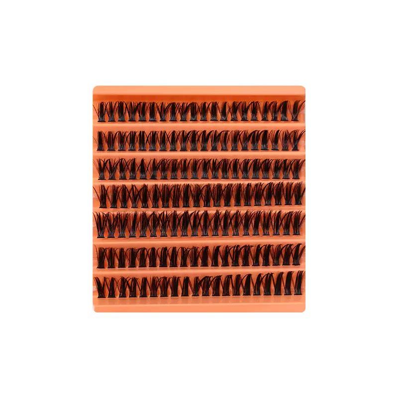 European & American Cluster Eyelashes: 30p-100p Natural Thick False Lashes