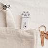 Leak-proof Pill Box Portable Box, Cute Cat Paw Design, with Sealed Buckle Lid, Moisture-Proof Macaron Color Case 3 Compartment Organizer, Medicine