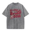 Mens Graphic T Shirt In My Bride Era Wedding Print Short Sleeve Crew Neck Casual Summer Tee Bridal Party Streetwear Fashion Top