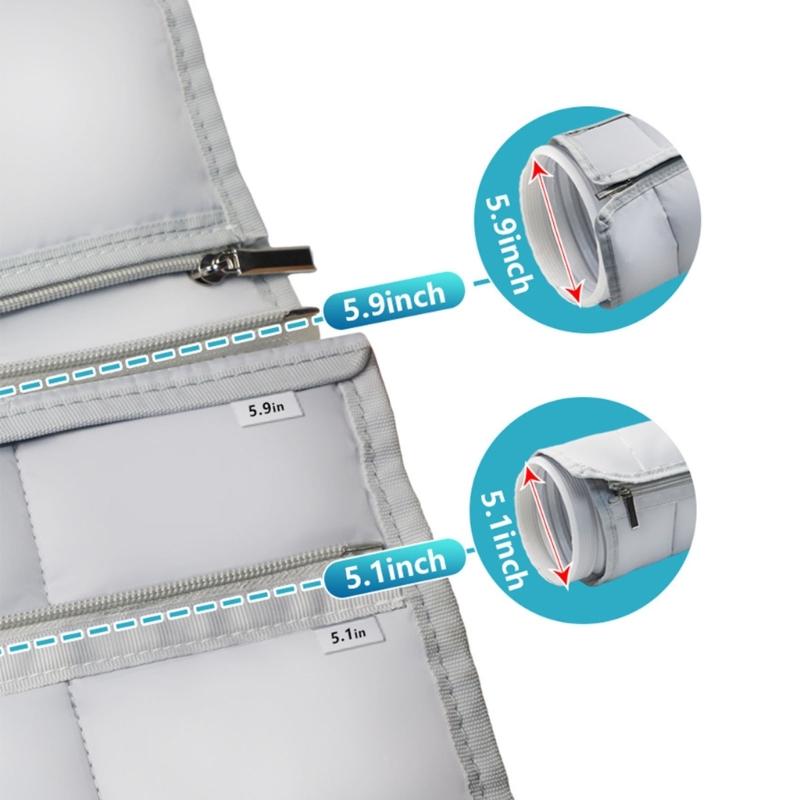 Thermal Insulated Air Conditioning Hose Sleeve Portable Air Conditioning Units Washable Vent Cover Adapter Sleeve
