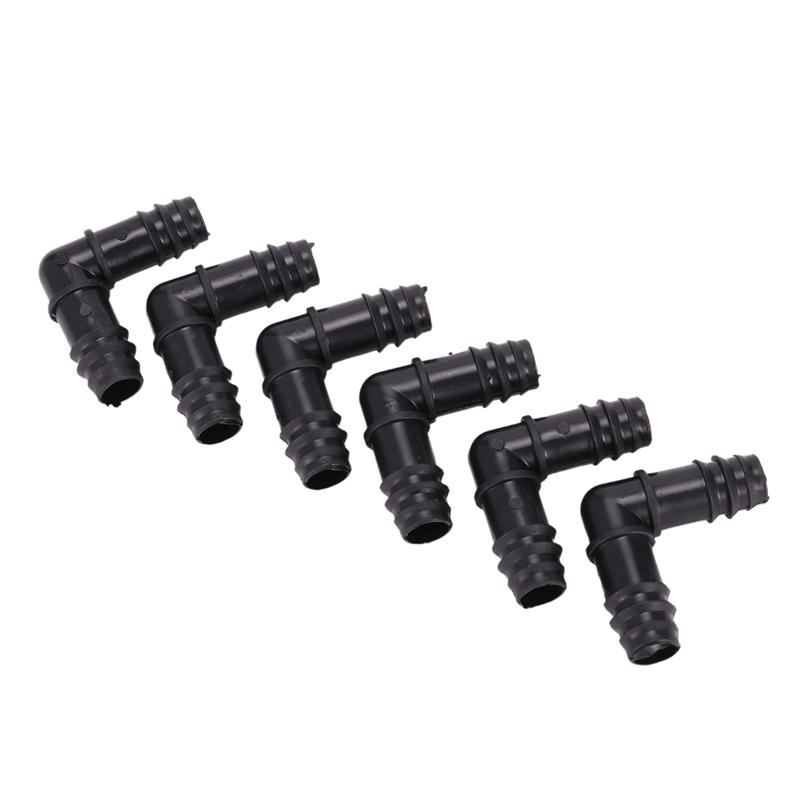 M-Modern-Irrigation Fittings Kit For Drip Tubing -6 Tees, 6 Couplings, 6 Ends, 6 Elbows - 16Mm Compatible Drip Sprinkler Systems