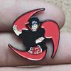 Gengar With Naruto Enamel Pins Cartoon Brooch Clothes Backpack Metal Lapel Badges Fashion Jewelry Accessories Friends
