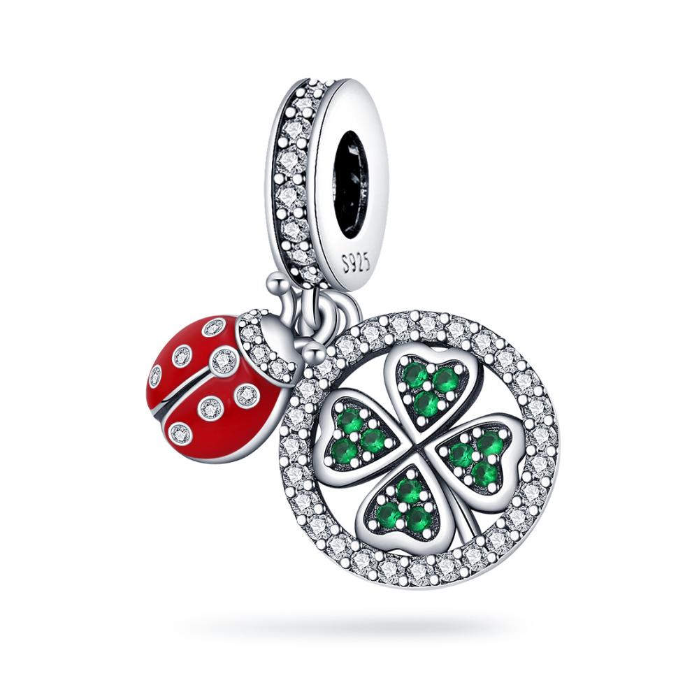 Original Luminous Firefly Wings Butterfly Pink Zircon Beads Charms Fit Copper Bracelet Women Diy Festival Gift Jewelry