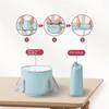 Foldable Foot Tub Portable Bath Bag Wash Basin Water Bucket Large Capacity Bath Feet Spa Massage Washing Tub For Outdoor Travel