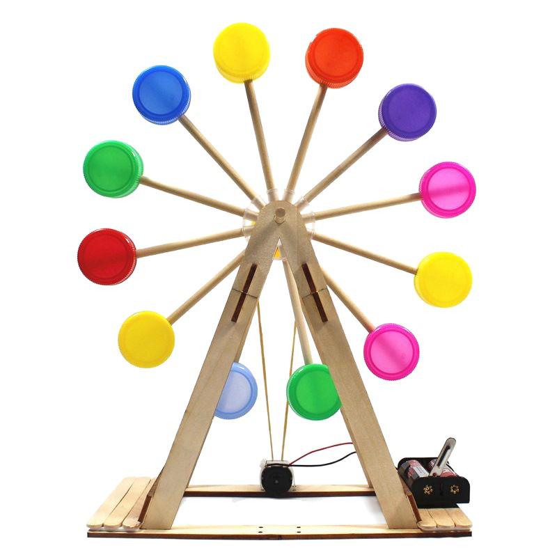 Men’s Birthday Cake Decoration Ferris Wheel Windmill Style