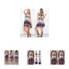Elegant Women's Summer Lace Sleeveless Party Evening Cocktail Mini Dress S