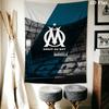OM logo Wall Hanging Printed Fabric Blanket Decorative Tapestries for Bedroom Living Room Home Decor