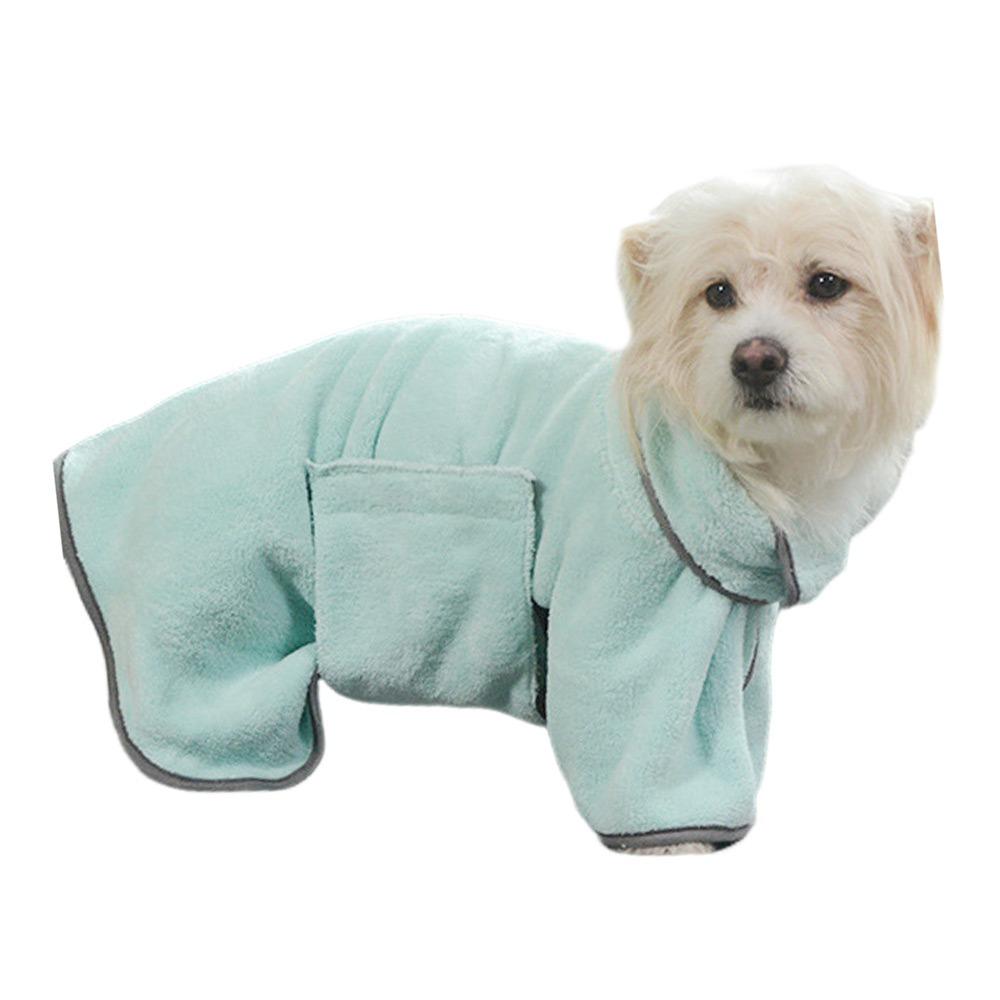 Soft Pet Bath Towels Quick-drying Dog Towel Cute Pet Pajamas for Small Large Dog