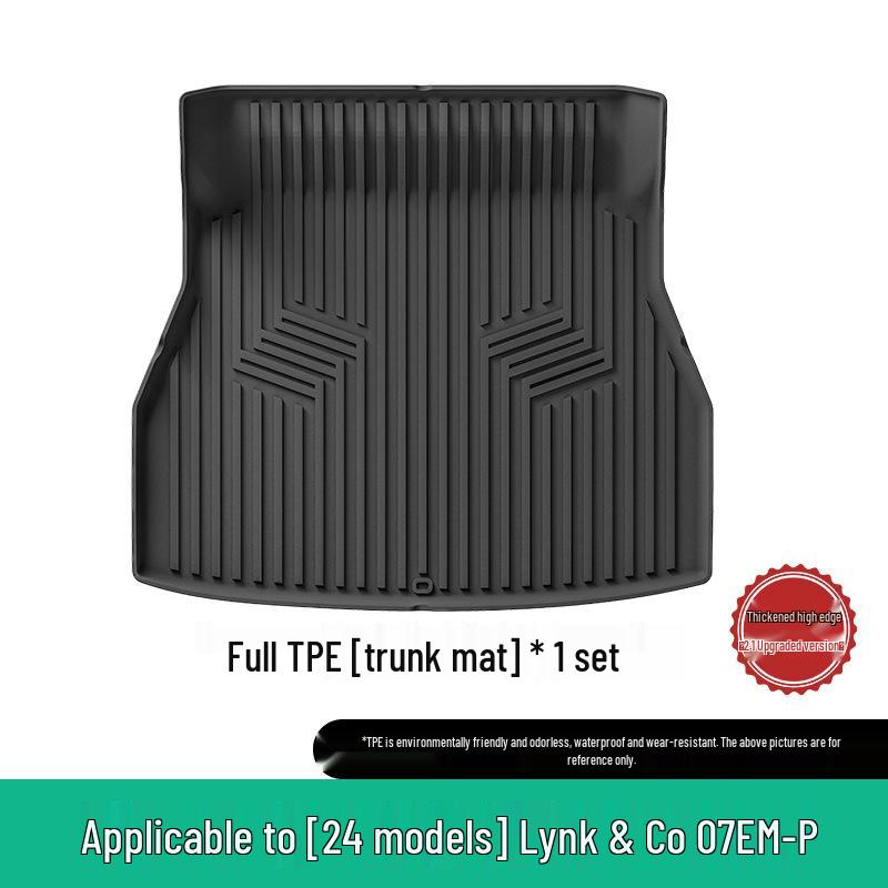 TPE Waterproof Wear-Resistant Floor and Trunk Mats for 2024 Lynk & Co 07 EM-P