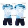 Custom Soccer Jersey Set Personalized Team Uniforms with and Number Quick Dry Fabric for Sports Training