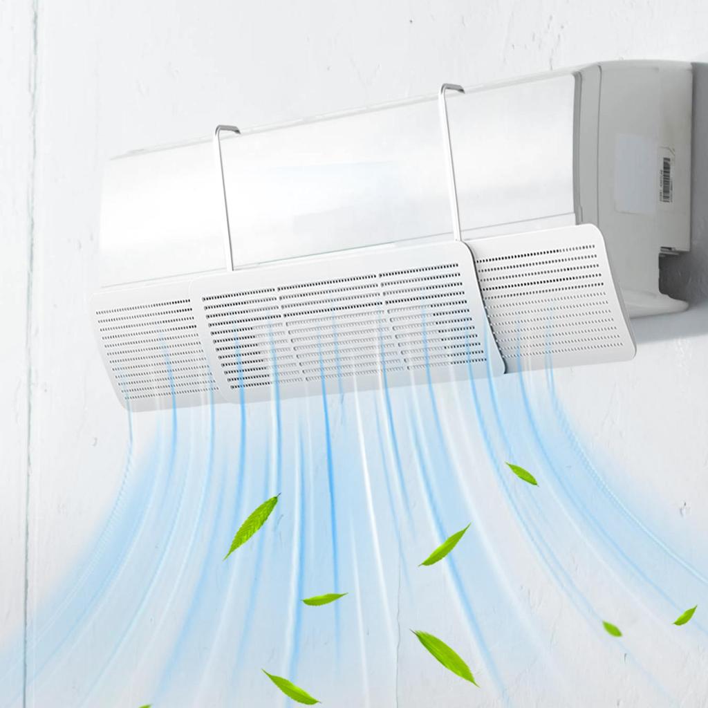 1pc Adjustable Portable Air Conditioner Deflector - Universal Wall Mount Cool Comfort for Your - Effortless Installation, Ideal