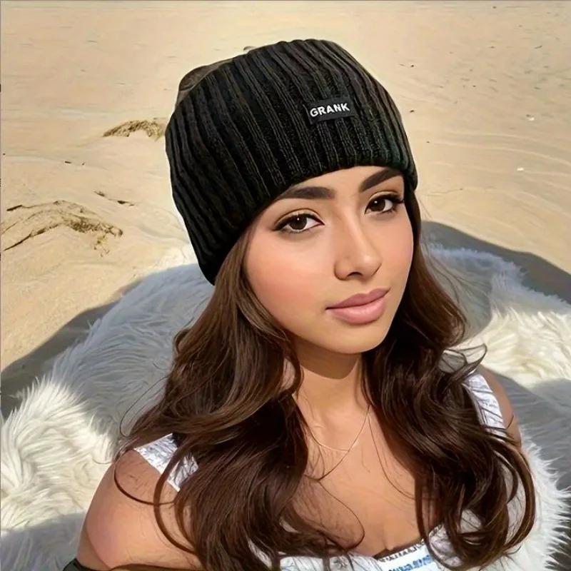 1/4pcs Autumn and Winter Minimally Wearing Women's Bag Head Fashion Headcover Warm and Forehead Protective Sports Headscarf