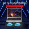 Leiser Gaming-Laptop-Kühler mit Lüfter und Ständer für Notebooks