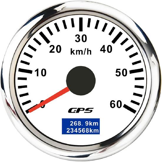 30/60/80/120/200 Km/h GPS Speedometer 52MM Car Truck Speed Gauge Meter With GPS Antenna With 7 Color Backlight 9-32V
