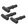 3pcs T Shaped Paddle Handle PP Kayak Oar Handle Easy Grip Enhanced Steering Control Fits 23mm Inner Diameter Tube