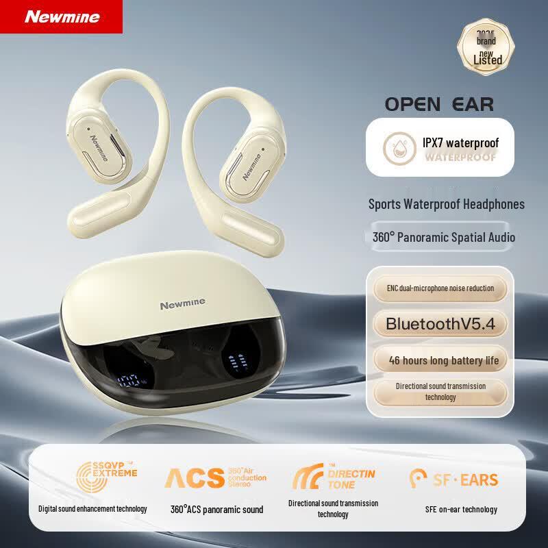 Newman LY57 Bone Conduction Sport Bluetooth Headset