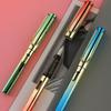 Colorful Fountain Pen for Students: Posture Correction, Calligraphy Practice & Dual-Use with Ink Cartridge.